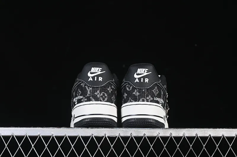 All categories Nk Air Force 1 Air Force series Nk Air Force 1 Low Air Force low-top Nike Air Force 1'07 Low LV joint white and black denim Air Force 1 low-top casual sneakers NH0601-579